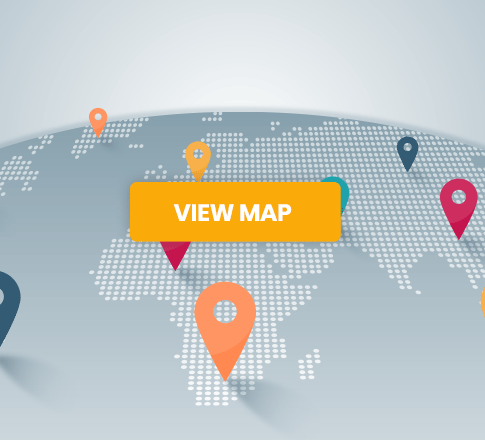 Map of HERTZ rental desk at Gothenburg Airport